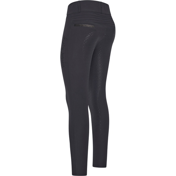 Imperial Riding Womens Shiny Sparks Full Grip Riding Tights KL44322008 - Black